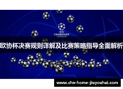 欧协杯决赛规则详解及比赛策略指导全面解析